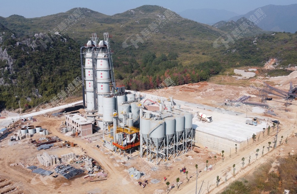 湖南某知名建材公司氫氧化鈣生產(chǎn)線項(xiàng)目